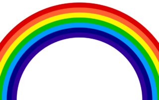 Rainbow for hope